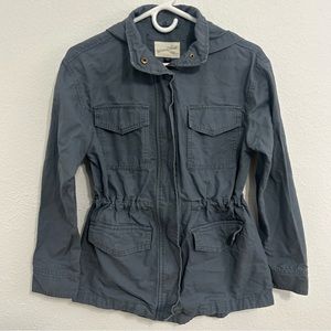 Universal Thread Women’s blue Utility Cargo jacket size XS